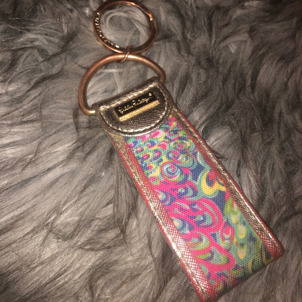 Lilly Pulitzer keychain